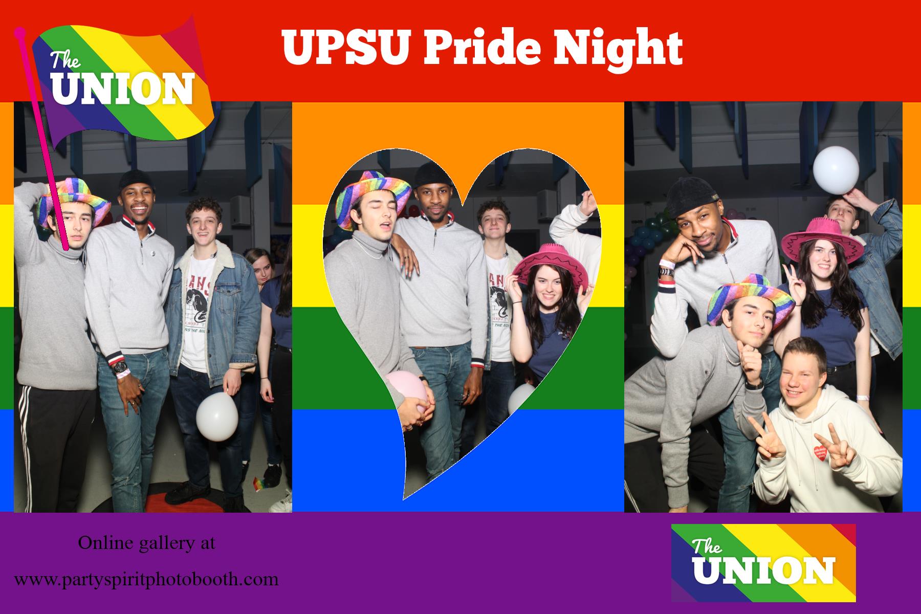 UPSU Pride Night | View more photos from the event at gallery.partyspiritphotobooth.com/u/PartySpiritPhotoBooth/UPSU-Pride-Night